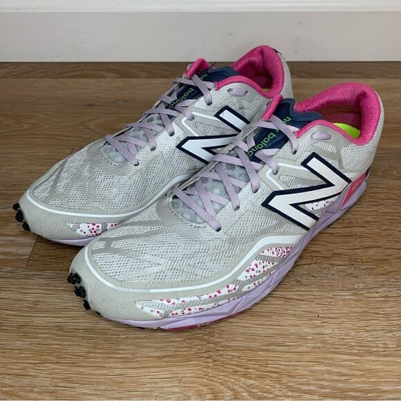 New Balance WRC1600S Gray Pink Women’s Running Shoes - Picture 3 of 11